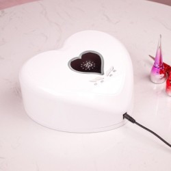 Taladros de uñasSecador de uñas en forma de corazón - LED - UV - 96W