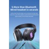 AuricularesZealot B570 - Auriculares Bluetooth - Auriculares - Pantalla LCD - Ranura micro-SD - Micrófono - Reducción de ruido