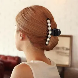 Pinzas de cabelloPinza para el pelo con perlas