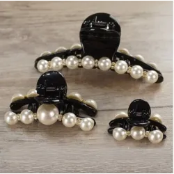 Pinzas de cabelloPinza para el pelo con perlas