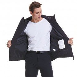 USB - electric heated thermal jacket with hood / zippersJackets