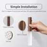 LED wooden wall light - infrared / night sensor - wireless - USB chargingWall lights