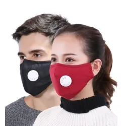 Mascarillas bucalesMascarilla de protección facial/boca - filtro de carbón activado PM25 - válvula de aire