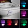 Baño & AseoLuz nocturna LED - lámpara de baño - sensor de movimiento - 8 colores