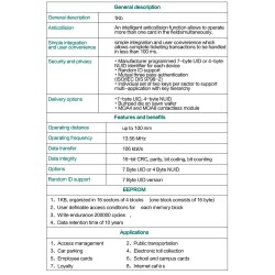 llavero1356MHz IC M1 - S50 llavero - control de etiquetas - tarjeta inductiva de llave - sistema de guardia de entrada - llav...