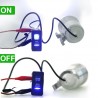 InterruptoresLuz de interruptor de coche - Interruptor de palanca LED - resistente al agua - 12V / 24V