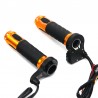 Hand Grips & End22mm - 7/8" - 12V - manillar de moto - puños calefactables eléctricos - aluminio - 2 piezas