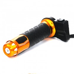 Hand Grips & End22mm - 7/8" - 12V - manillar de moto - puños calefactables eléctricos - aluminio - 2 piezas