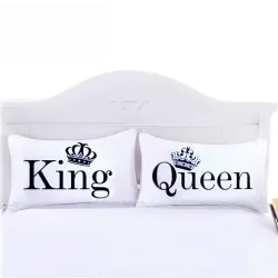 Fundas de cojinesQueen & King - funda de cojín - 2 piezas