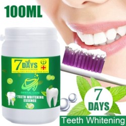 Blanqueamiento dentalPolvo blanqueador de dientes - Eliminador de placa / manchas - Aliento fresco