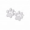 Small stud earrings - animal's paw printEarrings
