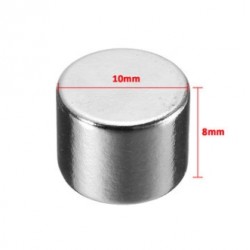 N35N35 - imán de neodimio - cilindro fuerte - 10 mm * 8 mm - 20 piezas