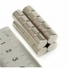 N35N35 - imán de neodimio - cilindro fuerte - 10 mm * 8 mm - 20 piezas