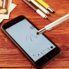 Bolígrafos & lápices?Bolígrafo multifunción 7 en 1 - regla - destornillador - nivel de burbuja - stylus de pantalla táctil