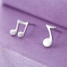 AretesNotas musicales - aretes