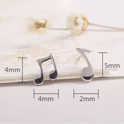 AretesNotas musicales - aretes
