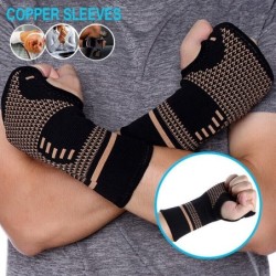 Professional wristband - elastic glove - pressure - pain relief - copper fiberMassage