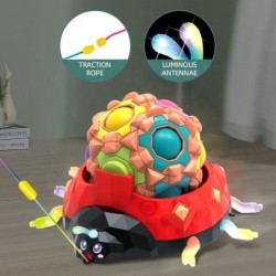 Ladybird - magic massage cube - sensory / spinning toy - LEDFidget Spinner