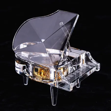 Día de San ValentínPiano de cristal - caja de música
