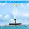 Bombas14W - fuente de estanque flotante solar - bomba de agua