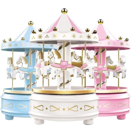 Carousel with horses - music boxDecoration