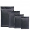 Bolsas de almacenamientoNegro mate - bolsas de papel de aluminio - resellables - ziplock - 100 piezas