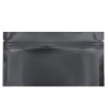 Bolsas de almacenamientoNegro mate - bolsas de papel de aluminio - resellables - ziplock - 100 piezas
