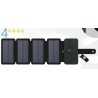 Paneles solaresCargador de teléfono solar plegable - USB - 10W - 4/5 paneles solares