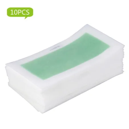 Professional hair removal wax strips - 10 piecesHair removal