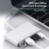 HubHUB de 4 puertos - tipo C / USB - divisor - adaptador OTG - USB 3.0