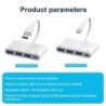 HubHUB de 4 puertos - tipo C / USB - divisor - adaptador OTG - USB 3.0