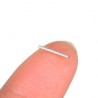 N35N35 - imán de neodimio - disco fuerte - 1 mm * 1 mm