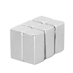 N35N35 - imán de neodimio - bloque cuboide fuerte - 20 mm * 10 mm * 10 mm