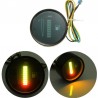 Partes interiores10 LED 12V - sensor de nivel de combustible de calibre de motocicleta / coche - aleación de aluminio