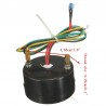 Partes interiores10 LED 12V - sensor de nivel de combustible de calibre de motocicleta / coche - aleación de aluminio