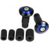 Hand Grips & EndTerminales universales para manillar de moto - aluminio