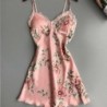 LenceríaCamisa de dormir floral sexy - mini vestido