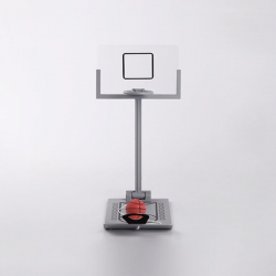 JuguetesMini juego de baloncesto plegable - juguete para aliviar el estrés