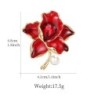 BrochesFlor con cristal / perla - broche de oro