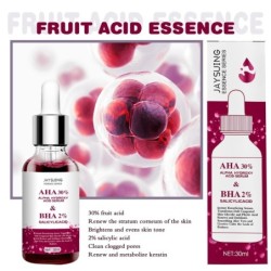 PielSuero facial - esencia de ácido de frutas - AHA - BHA - tratamiento del acné - blanqueamiento - 30ml