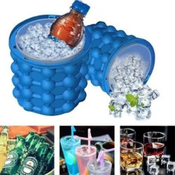 BarFabricador de bolas de hielo de silicona - cubo - enfriador de botellas - con tapa