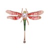 BrochesLibélula de cristal con perla - broche