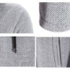 Elegant warm pullover - long hooded sweaterJackets