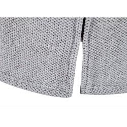 Elegant warm pullover - long hooded sweaterJackets