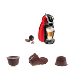 Plastic coffee capsules - refillable - for Dolce Gusto - 3 piecesCoffee ware