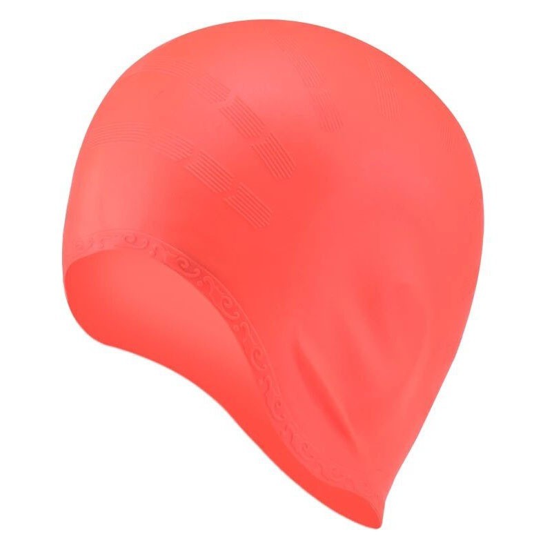 NataciónGorro de natación silicona - protección orejas / pelo largo - impermeable