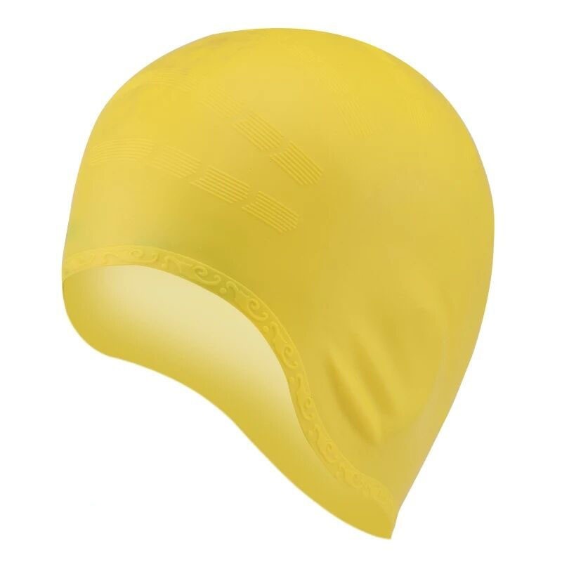 NataciónGorro de natación silicona - protección orejas / pelo largo - impermeable