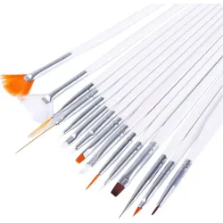 Cepillos de uñasPinceles para uñas - 15 piezas