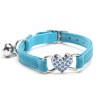Collares & correasCollar para perros/gatos - ajustable - con corazón de cristal / campana