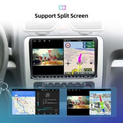 Din 2Autoradio - 2 Din - 9 pulgadas - Android 10 - 8GB - 128GB - Bluetooth - GPS - carplay - para Volkswagen Golf 5 6 Passat
